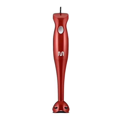 Mixer De Alimentos 200W 1 Velocidade e Copo De 500ML 127V Vermelho Multi - FP011OUT [Reembalado]