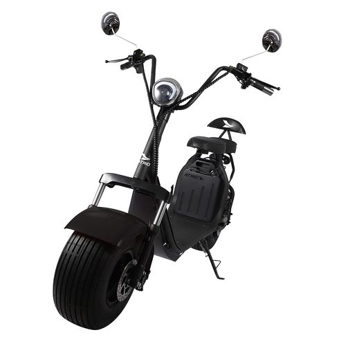 Scooter Elétrico City+ Preto 2000W 40KM 12AH 60V 40 KM/H 200 KGS Atrio - ES439OUT [Reembalado]