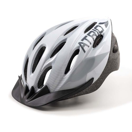 Capacete MTB 2.0 Branco e Cinza Tam. G Atrio - BI165OUT [Reembalado]