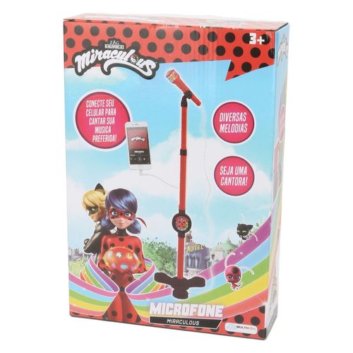 Microfone Musical Miraculous Ladybug Multikids - BR1608OUT [Reembalado]