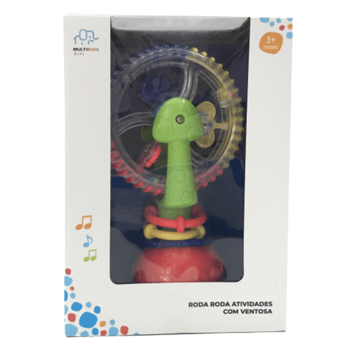 Roda Roda Atividades com Ventosa e Fixação Multikids - BR1089OUT [Reembalado]