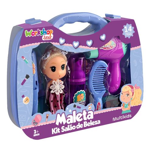 Maleta Kit Salão de Beleza Workshop Jr Multikids - BR2008OUT [Reembalado]