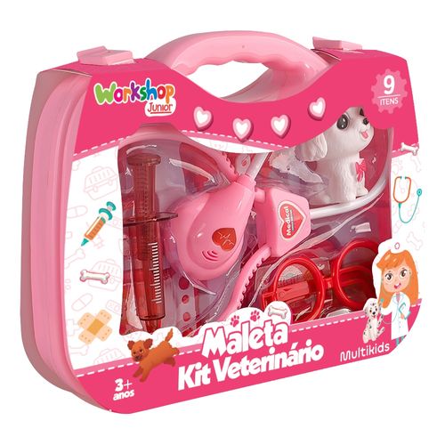 Maleta Kit Veterinario Workshop Jr Multikids - BR2007OUT [Reembalado]