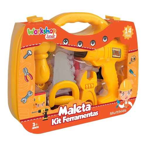 Maleta Kit Ferramentas Workshop Jr Multikids - BR2009OUT [Reembalado]