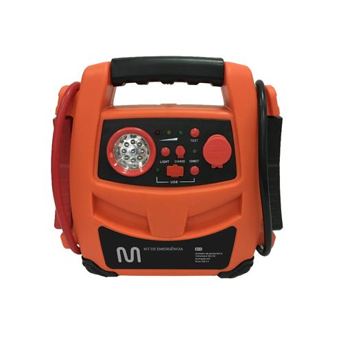 Kit de emergência 4 em 1 - Auxiliador de partidas 600R - AU621OUT [Reembalado]
