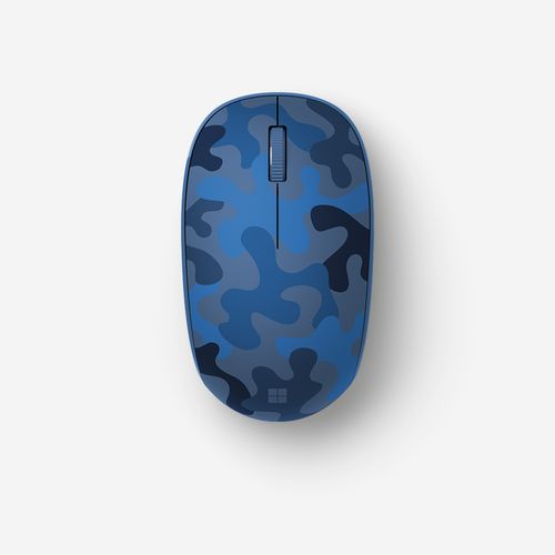Mouse Microsoft Sem Fio Sensor Red Tracking Azul - 8KX00002