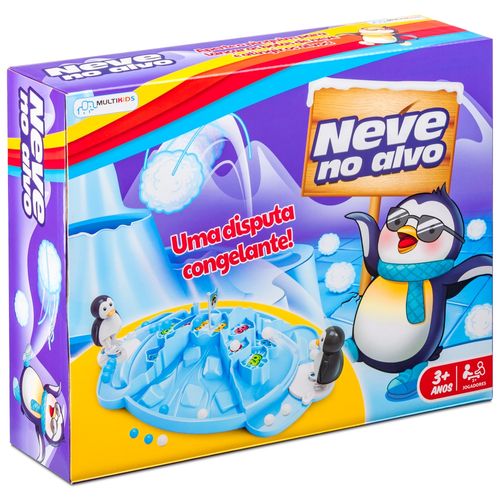 Jogo Pinguim Neve no Alvo Multikids - BR1477