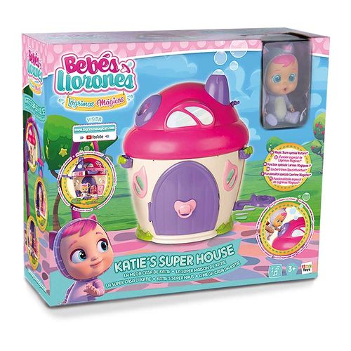 Crybabies Magic Tears Playset Casinha da Katie Multikids - BR1280