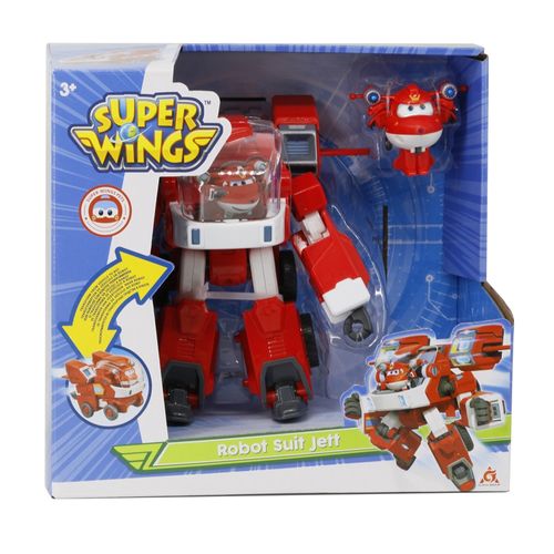 Carro Transformável Super Wings Robot Suit Jett Multikids - BR1899