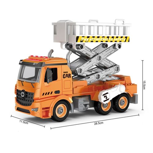 City Machine Caminhão de Resgate Com Luz e Som Multikids - BR1784