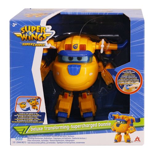 Super Wings Transformável Deluxe Supercharged Donnie Multikids - BR1901