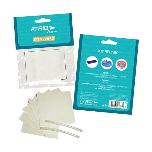 Kit Reparo para Colchões e Piscinas infláveis Atrio - ES348