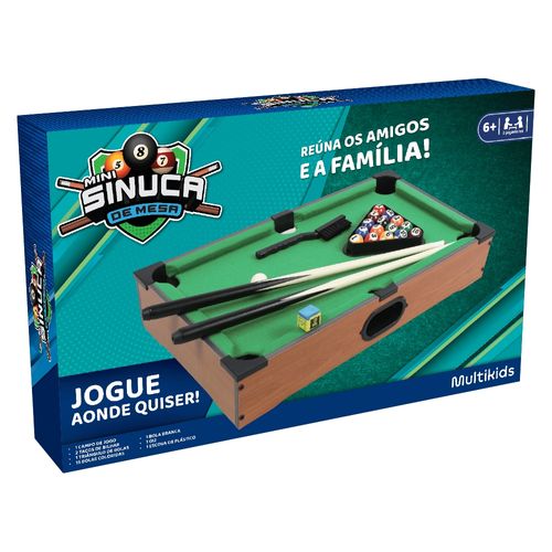 Jogo Mini Sinuca de Mesa Multikids - BR2074OUT [Reembalado]