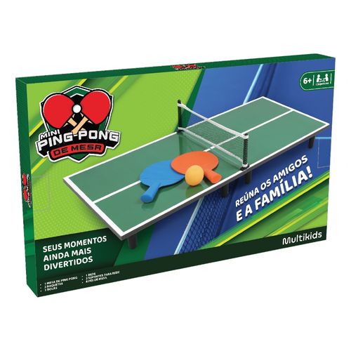 Jogo Mini Ping Pong de Mesa Multikids - BR2071OUT [Reembalado]