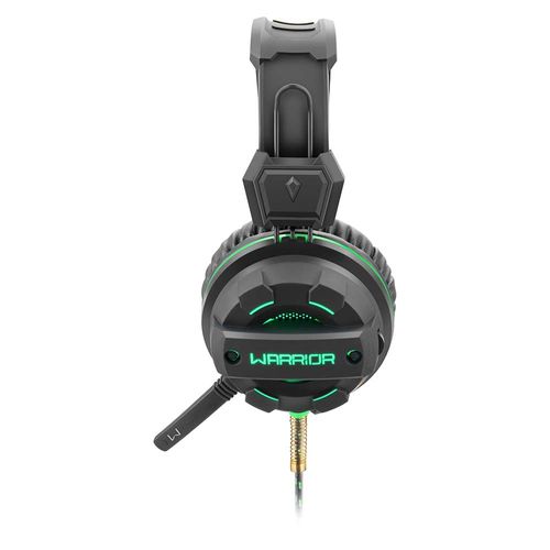 Headset Gamer Magne P2+USB Com LED Verde Warrior - PH143