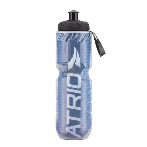 Garrafa Squeeze Térmica para Bike 650ml Material em Polietileno e Alumínio Preto Atrio - BI151