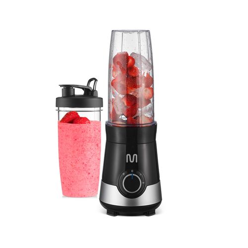 Liquidificador Shake 2 Copos 800ml, 3 Velocidades, 220v-300w Preto Multilaser - BE014OUT [Reembalado]