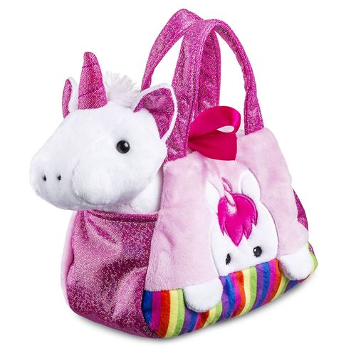 Pelúcia Cutie Handbags Unicórnio Rosa Multikids - BR1711OUT [Reembalado]