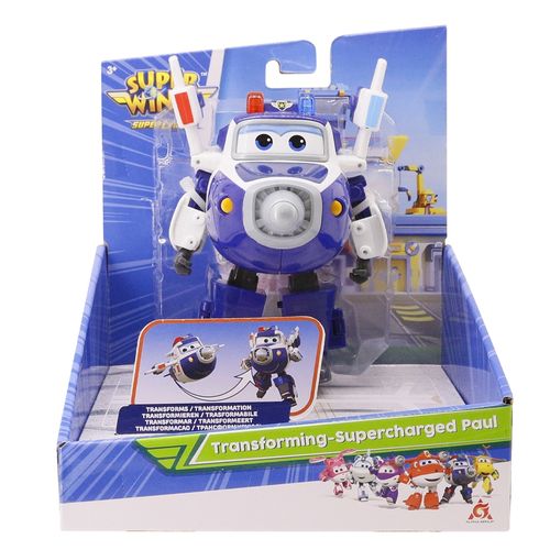 Super Wings Transformável Supercharged Paul Multikids - BR1893