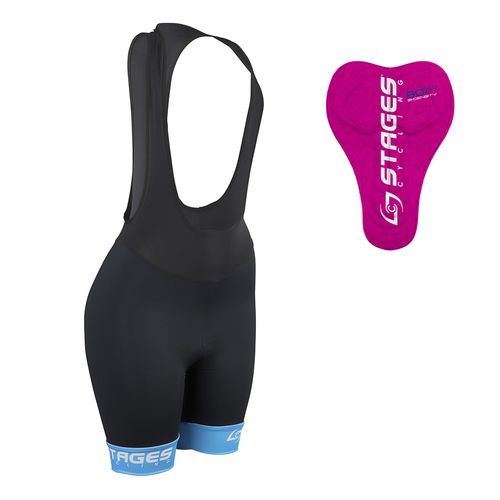 Bretelle de Ciclismo Tam. PP Stages Feminino - VB076