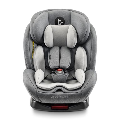 Cadeira Para Auto 0-36 Kgs Isofix Com Rotação Snugfix Preta e Cinza Litet - BB455OUT [Reembalado]