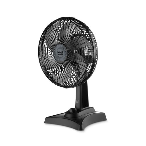 Ventilador de Mesa 30cm Turbo Six 127v-50w Preto Multi - VL303