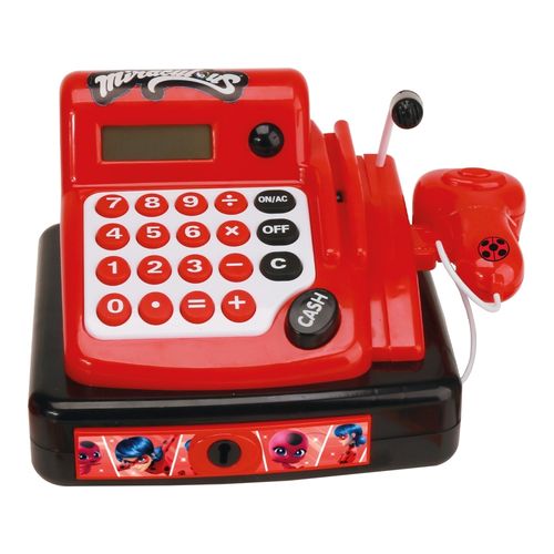 Caixa Registradora Infantil Multikids Miraculous Ladybug com acessórios - BR1977