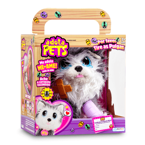 Adota Pets Ozzy com Acessórios Indicado para +3 Anos Multikids - BR1064