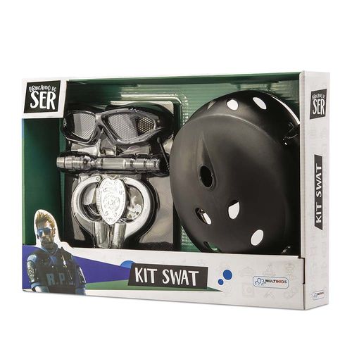 Kit Brincando de Ser Swat Multikids - BR966