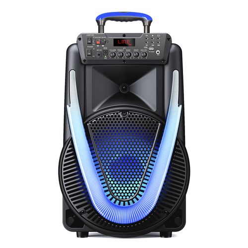 Caixa de Som Acústica Multilaser Sunny II 15 Pol. 800W BT/ AUX/ SD/ USB/ FM - SP396OUT [Reembalado]