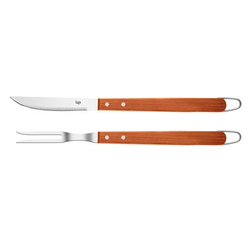 Kit Churrasco 2 Peças Médio Up Home - UD231OUT [Reembalado]