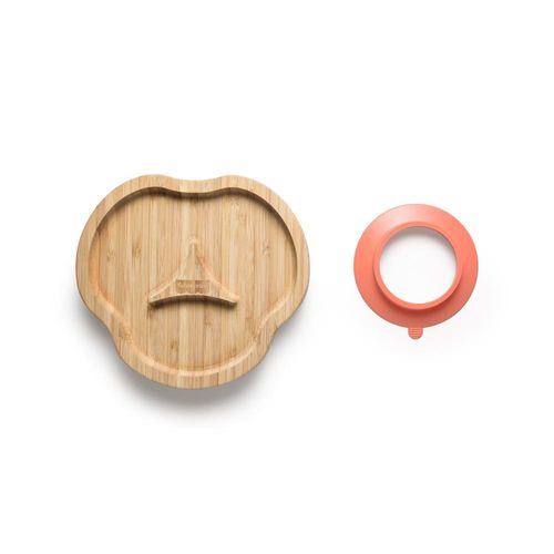 Prato com Divisórias e Ventosa Bam N' Boo +6m Rosa Fisher Price - BB1175OUT [Reembalado]