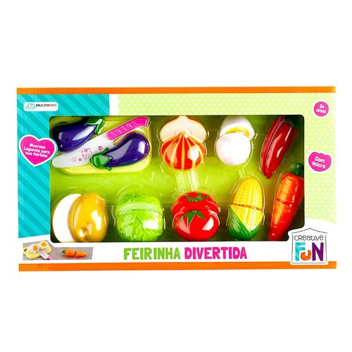 Creative Fun Feirinha Divertida Legumes Multikids - BR1109OUT [Reembalado]