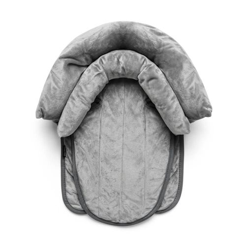 Protetor Acolchoado 2 em 1 com Almofada para Cinto de Segurança Safe Ride Preto Multikids Baby - BB1153OUT [Reembalado]