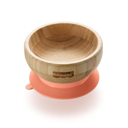 Tigela com Ventosa Bam N' Boo 6+M Rosa Fisher Price - BB1167OUT [Reembalado]