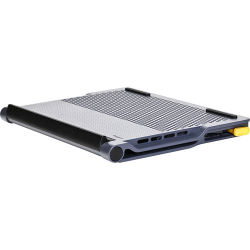 Cooler Targus para Notebooks 17'' com Inclinação Ajustável e Ventilador Duplo + HUB 4 Portas USB-A - AWE81USOUT [Reembalado]
