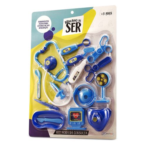 Kit Brincando de Ser Hora da Consulta Multikids - BR958OUT [Reembalado]