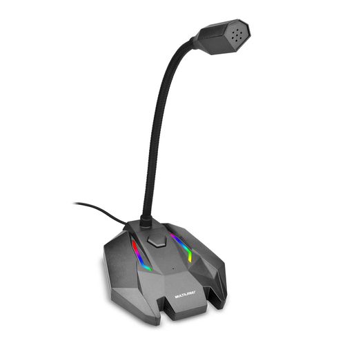 Microfone Gamer USB Com LED Multi - PH363OUT [Reembalado]