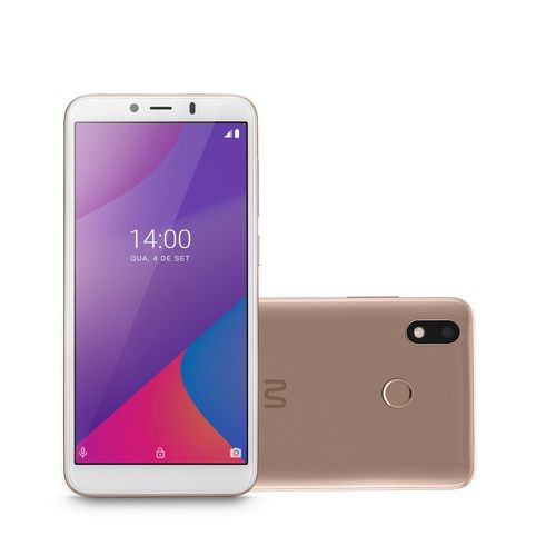 Smartphone G Max Tela 6.0 Pol HD IPS 1GB+32GB  Android 9 Pie Dourado Multilaser - P9108OUT [Reembalado]