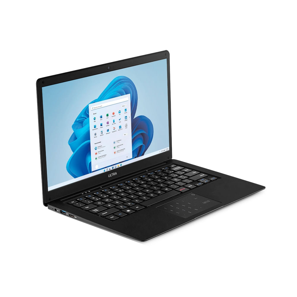 Encontraproduto.com.br - Notebook, Windows 11 Home, Processador Intel Celeron, Memória 128GB 4GB Ram, Tela HD 14,1 Preto Ultra - UB240OUT [Reembalado]