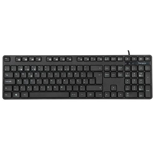 Teclado Com Fio Targus Com 108 Teclas ABNT Compatível com Windows e Mac USB - AKB30OUT [Reembalado]