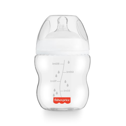 Mamadeira First Moments Clássica Neutra 150ml 0+ Fisher Price - BB1024OUT [Reembalado]
