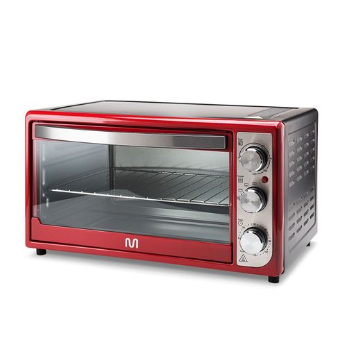 Forno Elétrico 46L 127v-1500w Com 3 Funções Seletor de Temperatura e Time Vermelho Multilaser - CE129