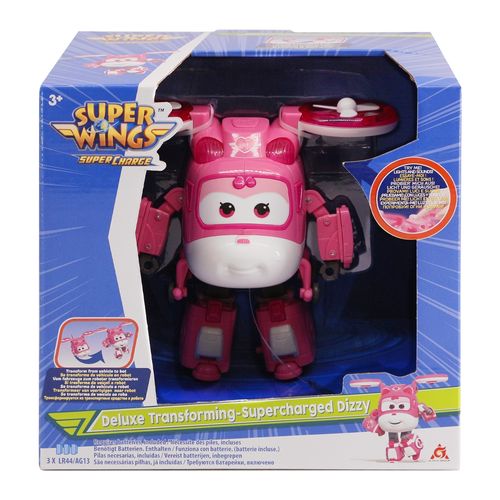 Super Wings Transformável Deluxe Supercharged Dizzy Multikids - BR1903OUT [Reembalado]