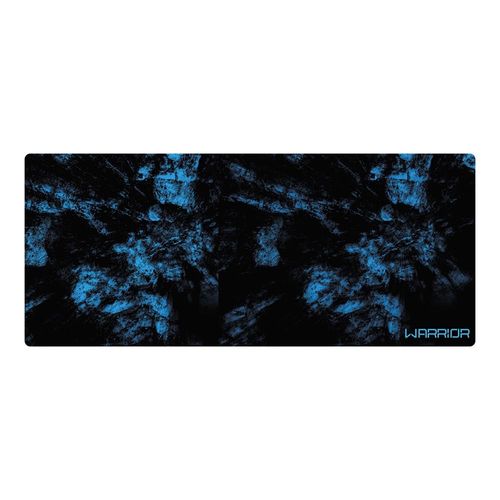 Mouse Pad Gamer XL Preto/Azul Warrior - AC303OUT [Reembalado]