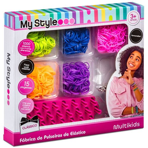 Fábrica de Pulseiras de Elástico Multikids Clássico My Style DIY - BR1472OUT [Reembalado]