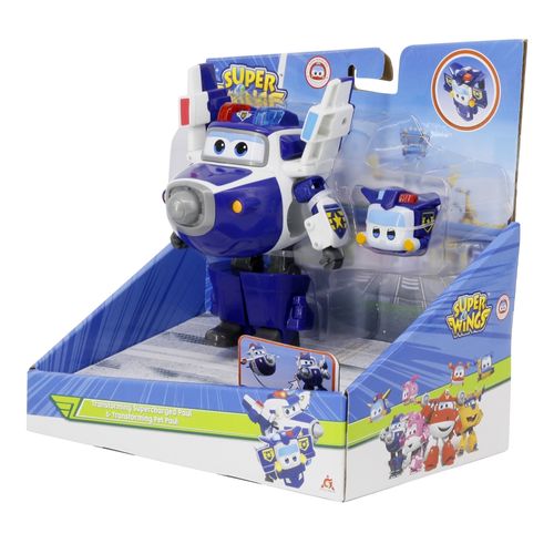 Super Wings Transformável Paul e Mini Super Pet Multikids - BR1886