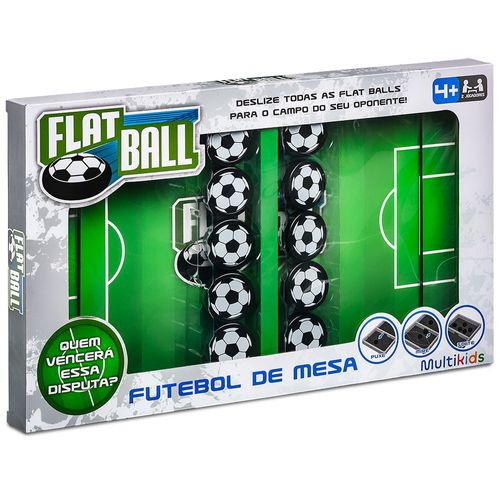 Flat Ball Futebol de Mesa Botão Multikids - BR2010OUT [Reembalado]