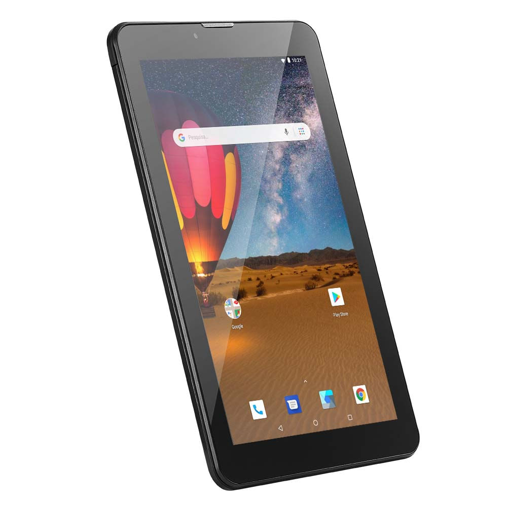 Tablet M7 3g Plus+ 16GB + Cartão SD 32GB Preto Multi - NB325OUT [Reembalado]