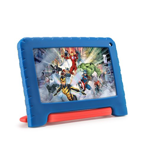 Tablet Vingadores com Controle Parental 32GB 7 pol Android 11 (Go edition) Quad Core Preto Multi - NB371OUT [Reembalado]
